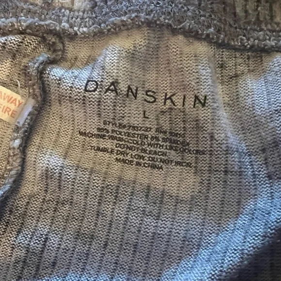 Danskin Gray Camo Women's Sleep Shorts - Picture 3 of 5